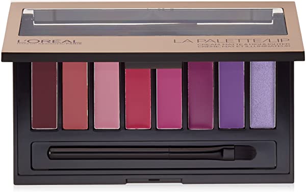 L'Oréal Paris Colour Riche La Palette Lip, Plum, 0.14 oz.