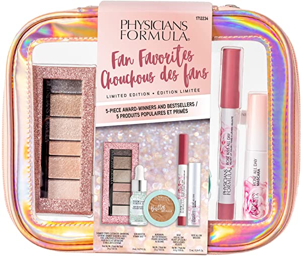 Physicians Formula Fan Favorites 5-Piece Makeup Bag, 0.59 Lbs